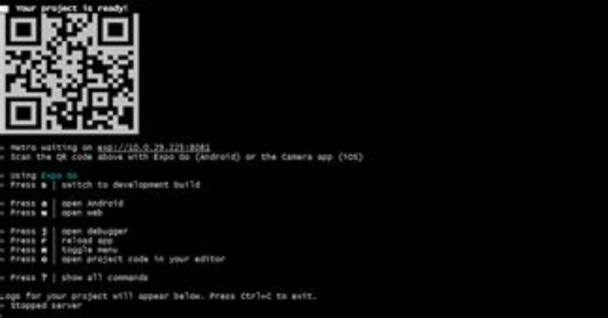 Expo Start Command Not Running