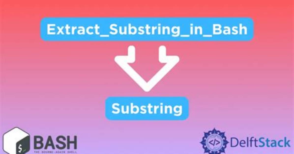 Extract Substring in Bash