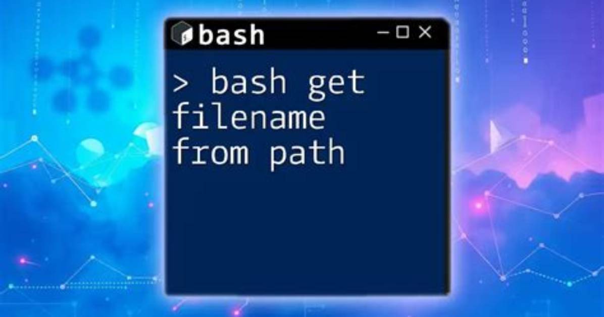 Extracting Names from Filename in Bash