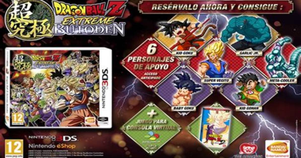 Extreme Butoden, Novedades Para 3Ds