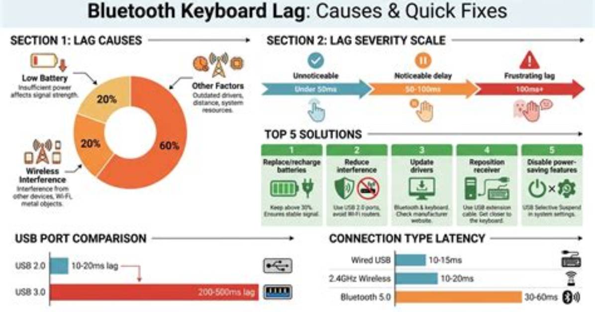Extreme Input Lag with Bluetooth Keyboard