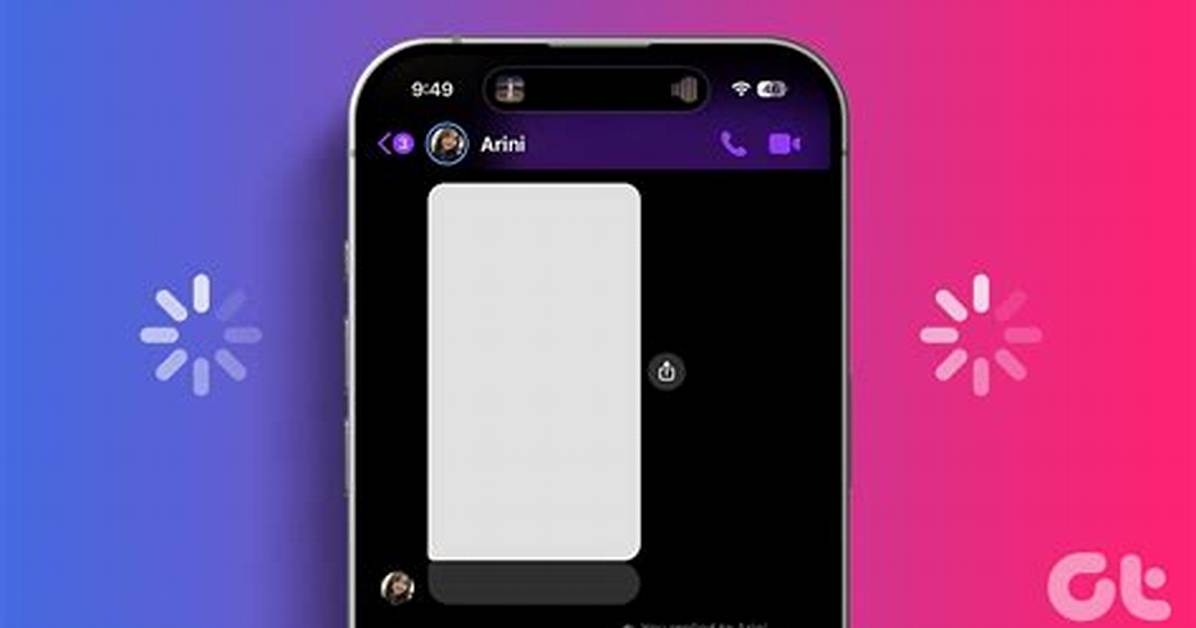 Facebook Messenger Lag When Loading Past Photos