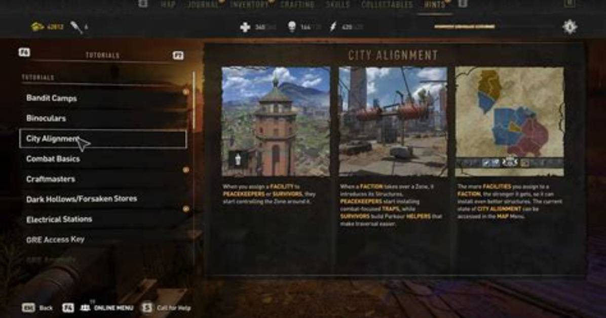 Faction Structures, Dying Light 2 Points of Interest