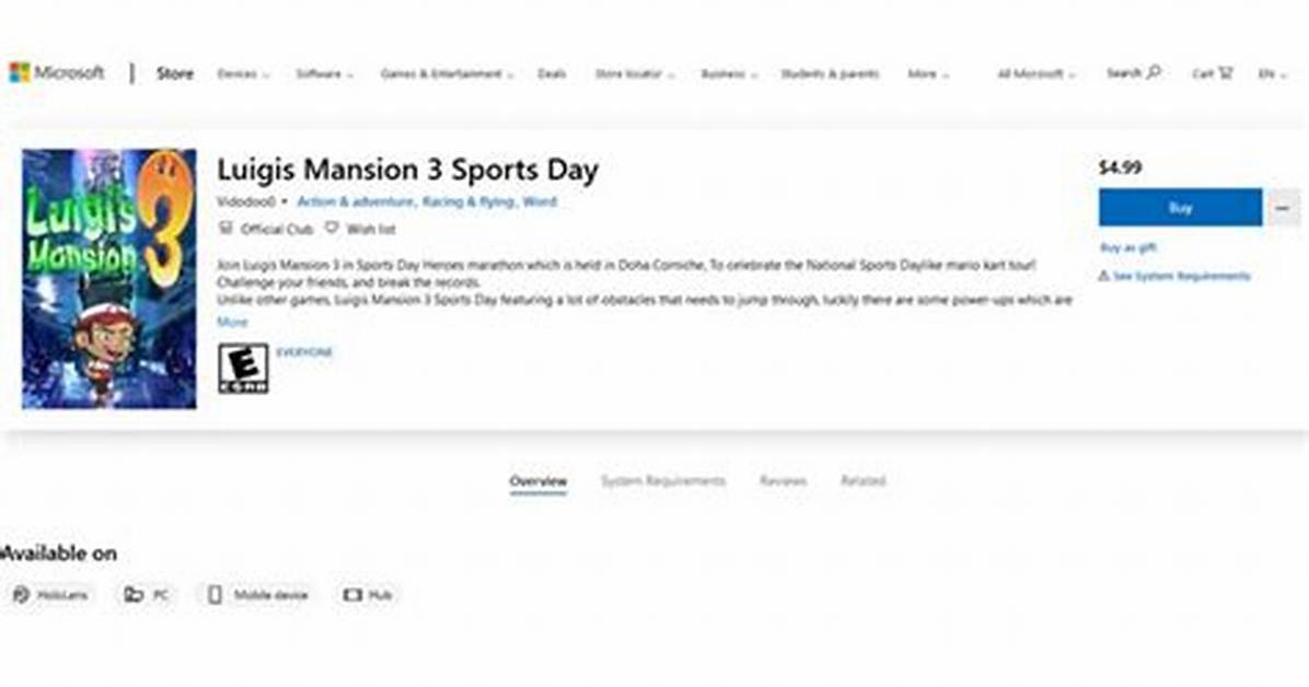 Fake Switch Games Circulating on Microsoft Store