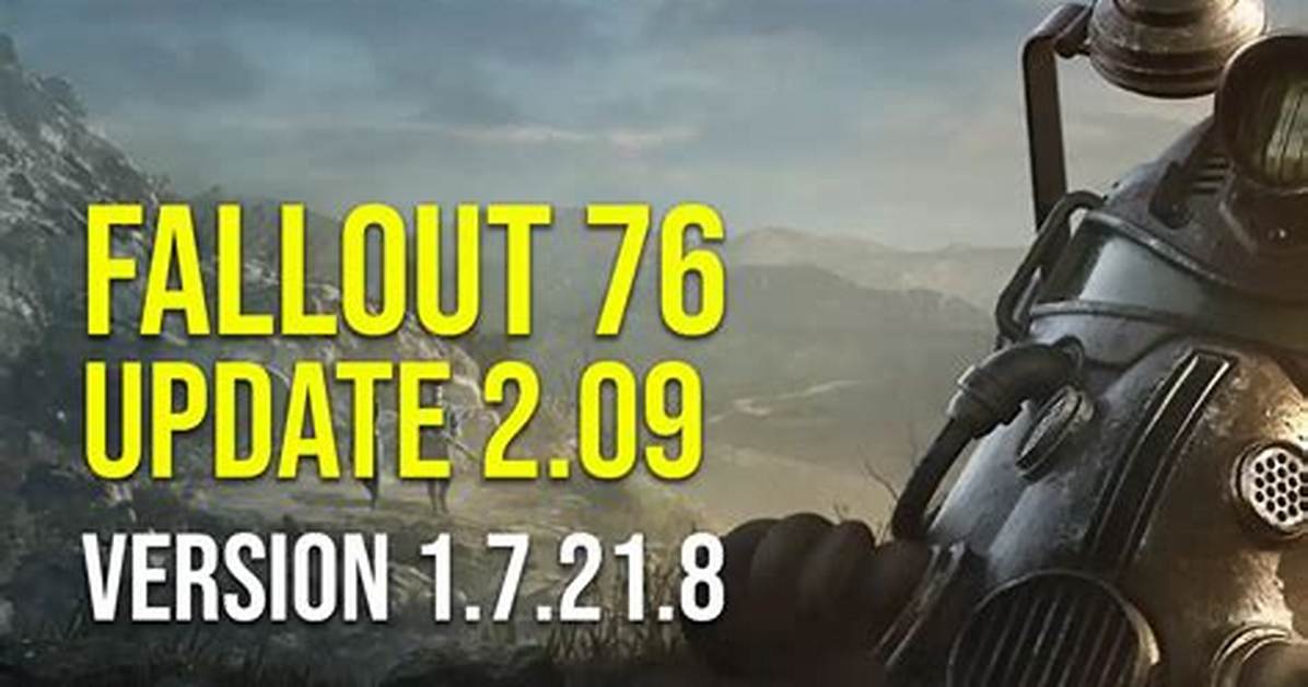 Fallout 76 1.07 Update Patch Notes