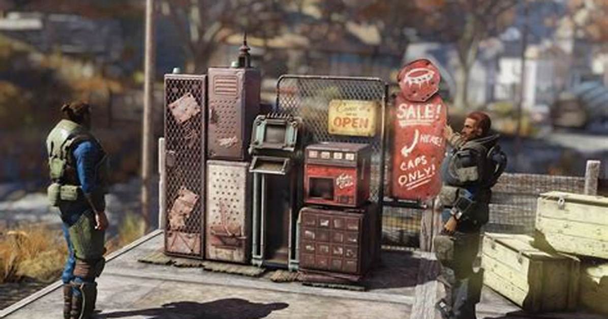 Fallout 76 Patch 9 Detailed, Vending Machines as the Best Addition to the Game