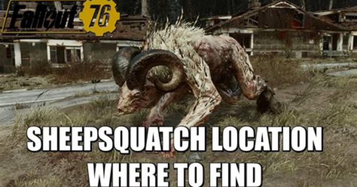 Fallout 76 Sheepsquatch Locations - Ginx Tv
