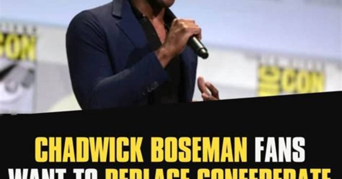 Fans Petition to Replace Confederate Statue with Chadwick Boseman