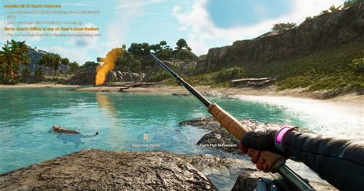 Far Cry 6 Fishing - How to Get Fishing Rod & Catch Fish