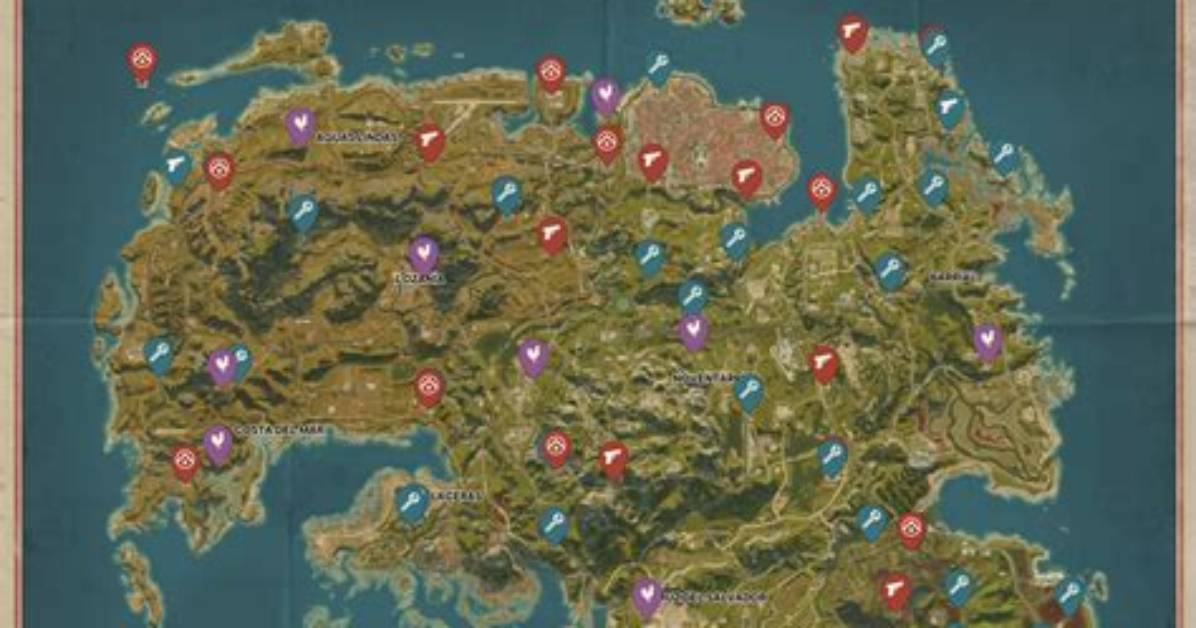 Far Cry 6 Maps & Collectibles