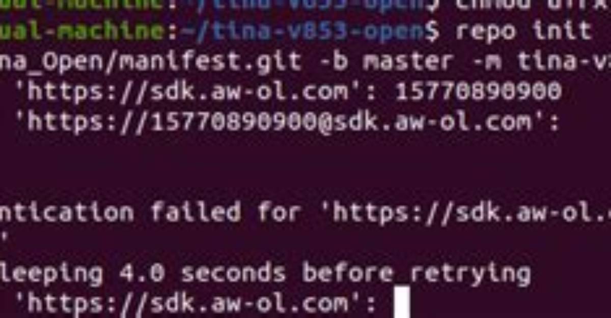 Fatal: Authentication Failed "Https: //. .. ." on Ubuntu