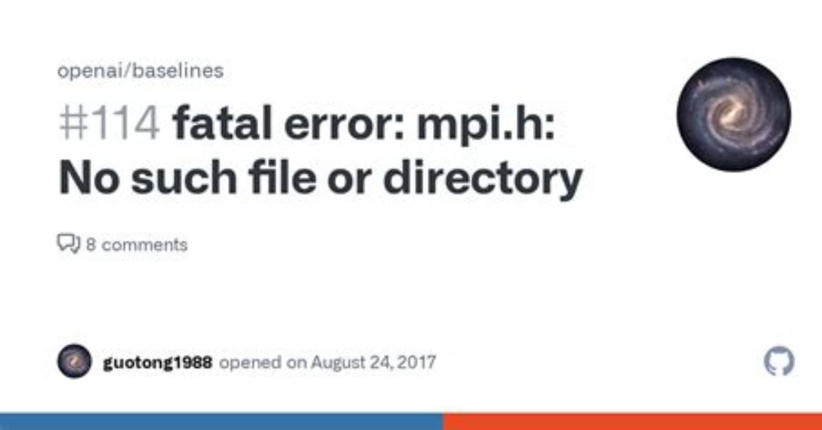 Fatal Error: Mpi. H: No Such File or Directory #Include