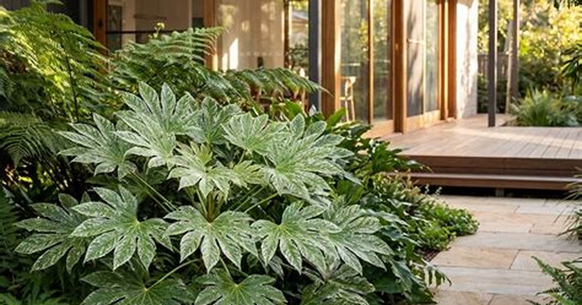 Fatsia Japonica Cats