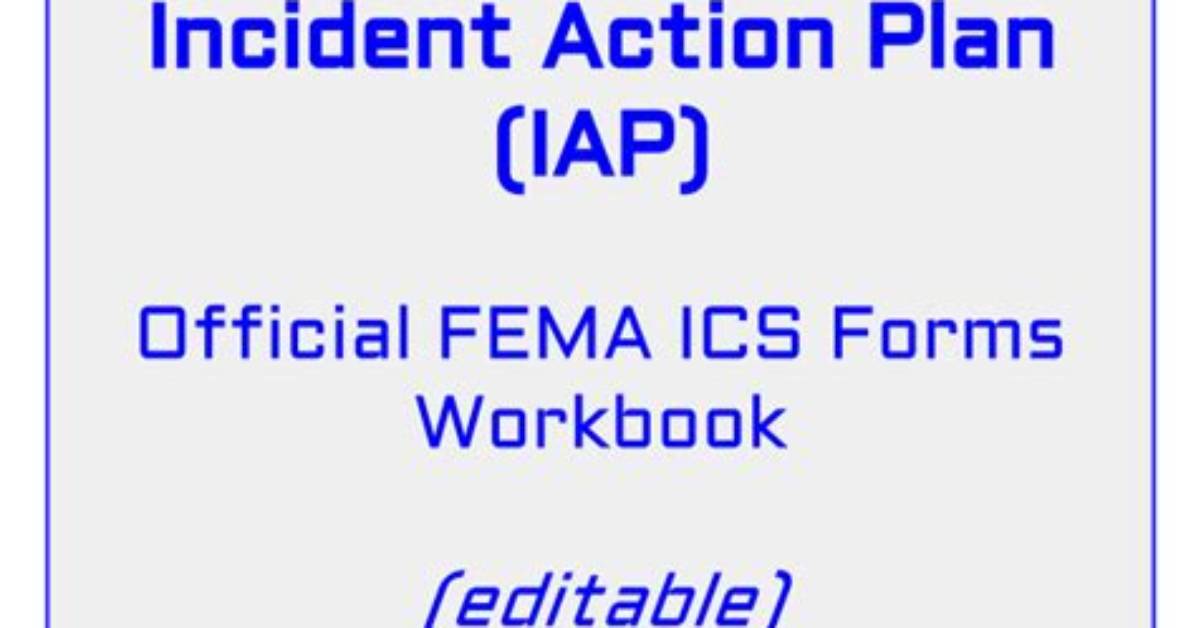 Fema Incident Action Plan
