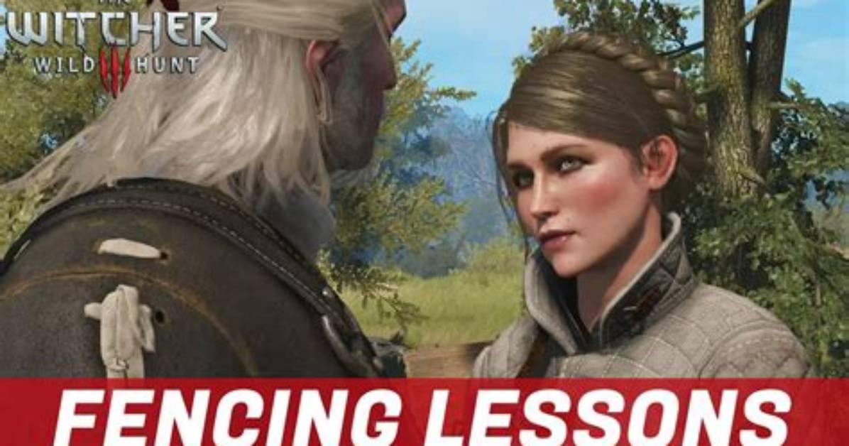 Fencing Lessons, Witcher 3: Wild Hunt Quest