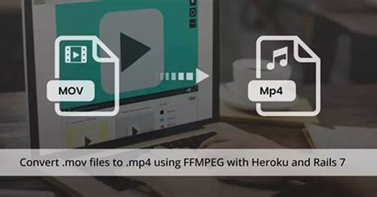 Ffmpeg - Converting Mov Files to Mp4 [Closed]
