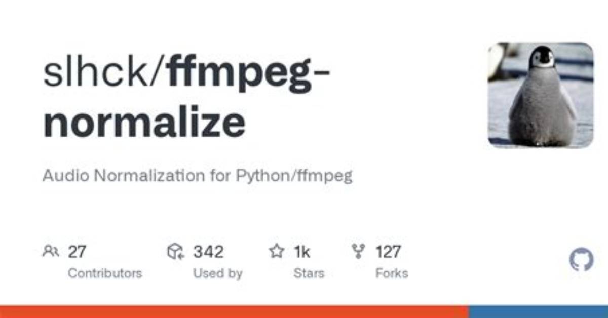 Ffmpeg-Normalize Not Working in Python