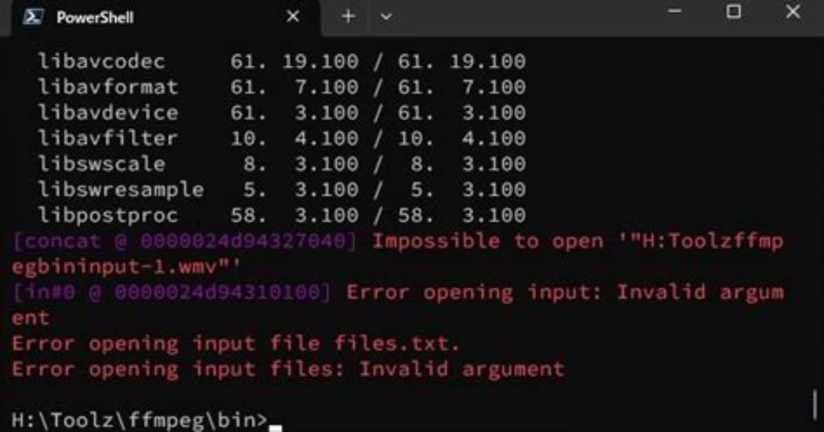 Ffmpeg Returns Error Cur_Dts Is Invalid When Converting Mp3 to Ogg