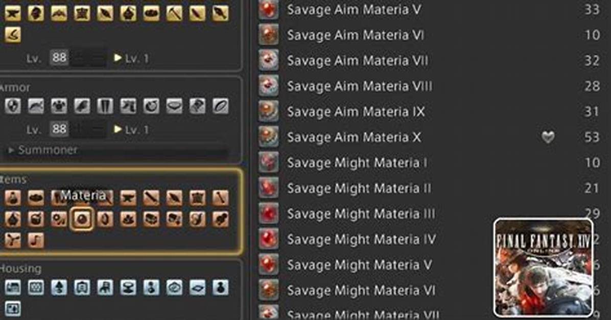Ffxiv - How to Desynth Items