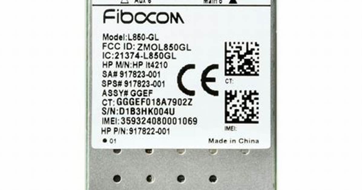 Fibocom Modem Connect Internet at Command Sequence