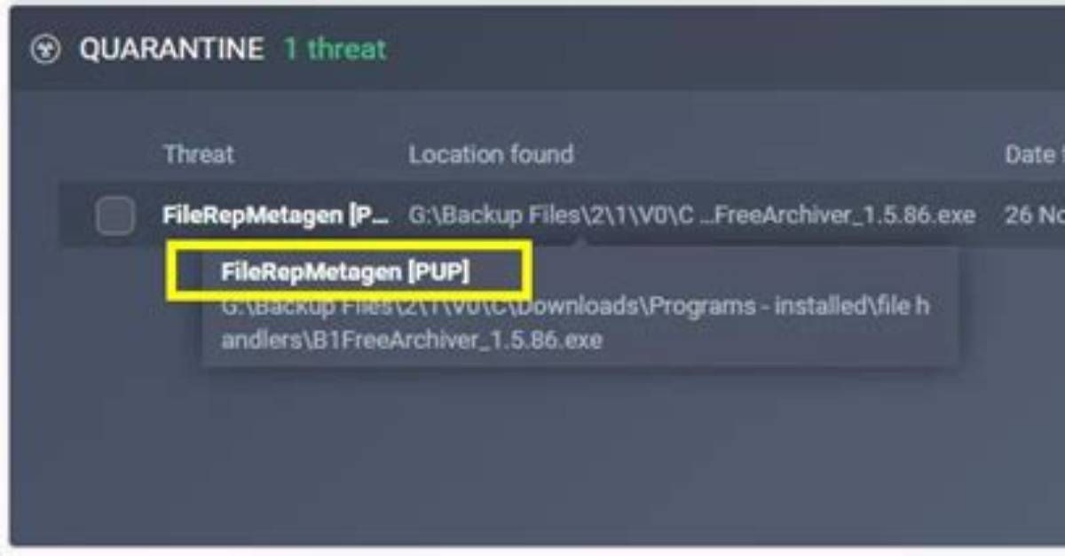 Filerepmetagen [Malware]