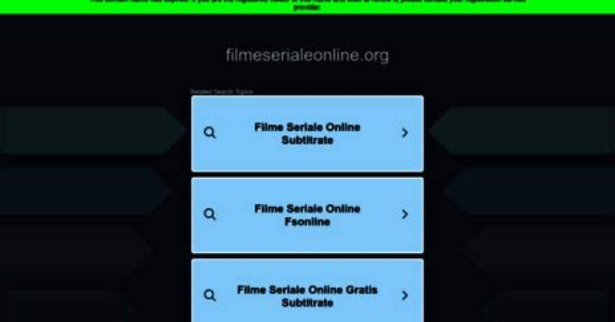 Filmeserialeonline. Org Login Safely, Analysis & Comments