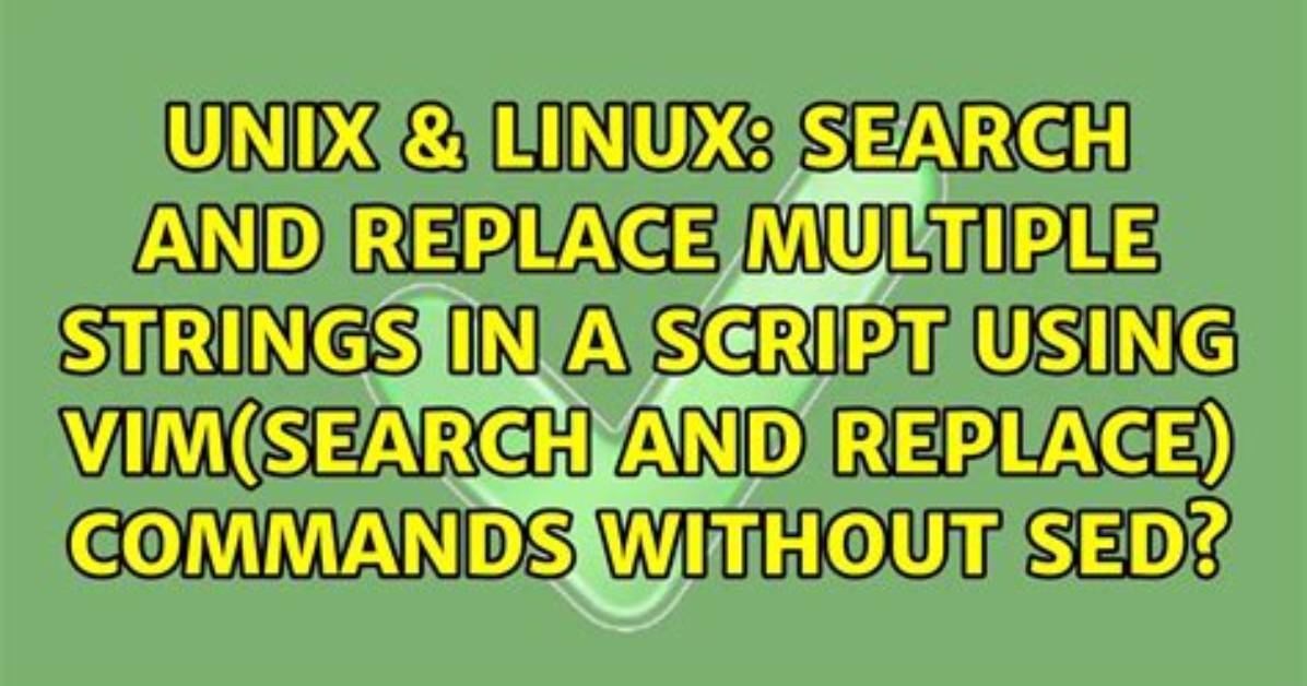 Find and Replace Strings in Vim on Multiple Lines