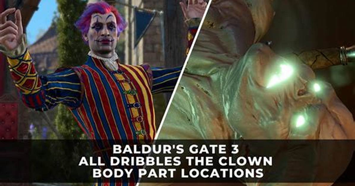 Find Dribbles the Clown, Baldur's Gate 3 Quest