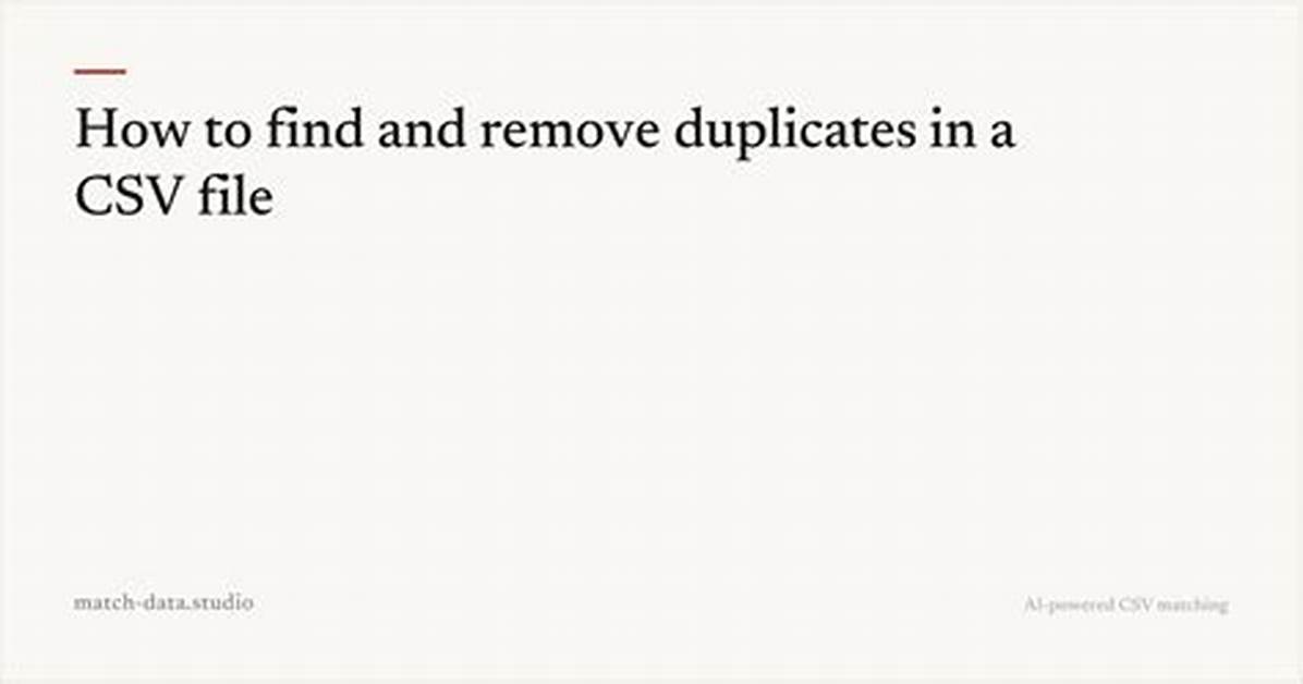 Find Match in Csv File