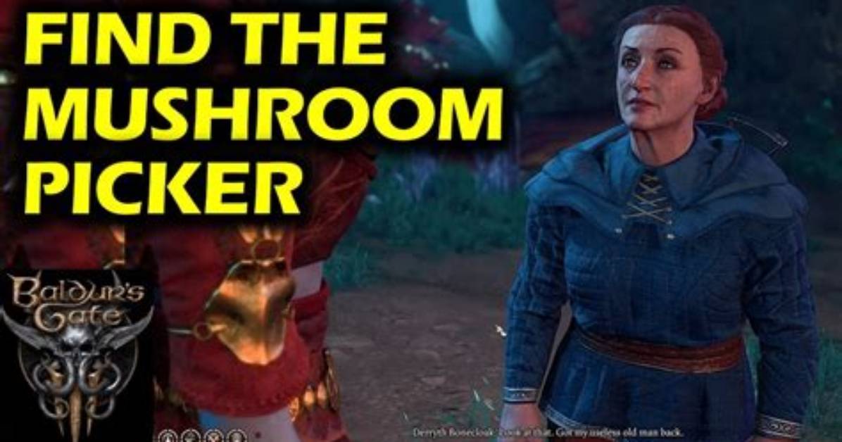 Find the Mushroom Picker, Baldur's Gate 3 Quest