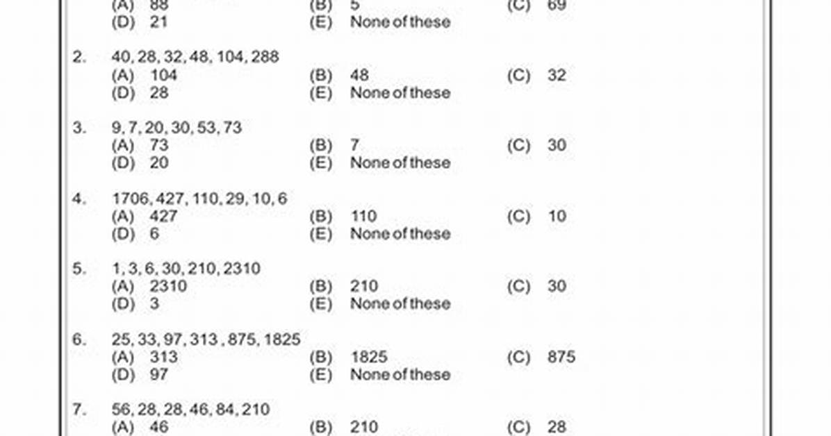 Find the Wrong Number in the Series 1, 2, 6, 15, 31, 56, 91