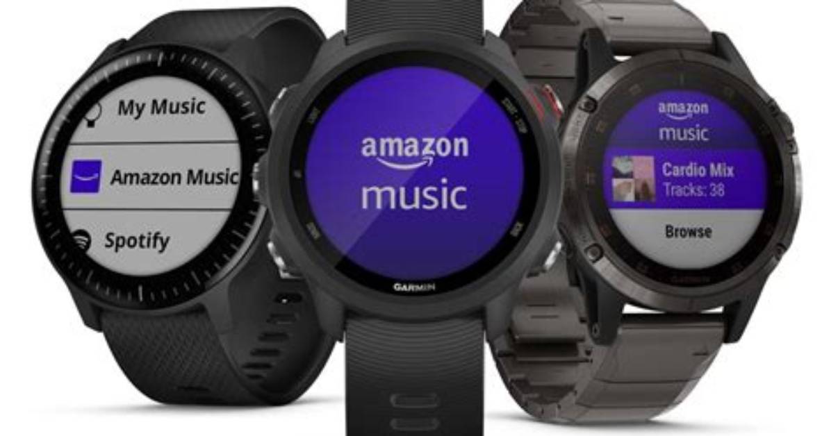 First Amazon Music App for Wearables Now Available on Select Garmin Smartwatches