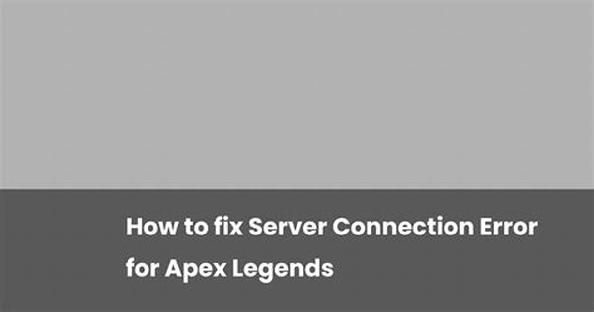 Fix Dns Connection Issues - Apex Legends Pc, Xbox One and Ps4