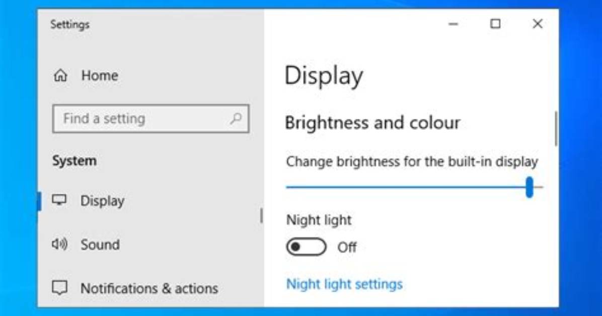Fix Screen Brightness Not Working in Windows 10?
