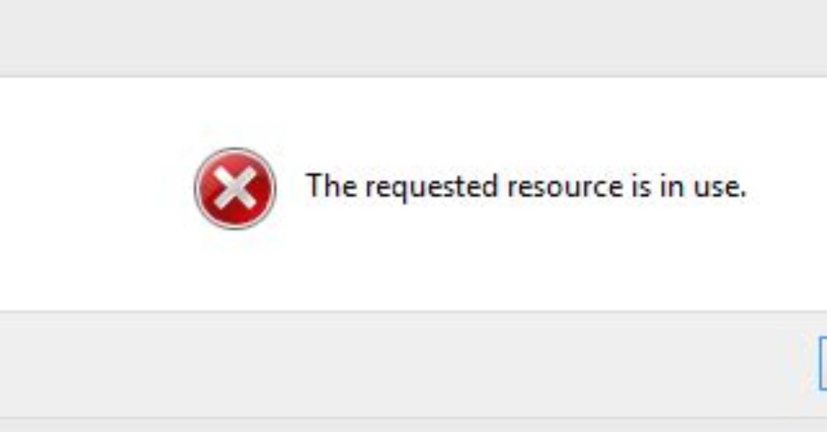 Fix “The Requested Resource Is in Use” When Deleting Printer Port?