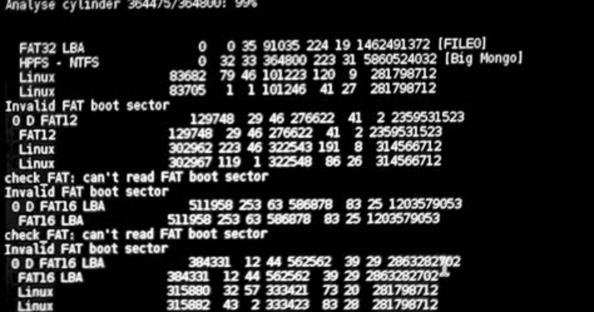 Fixing Corrupt Backup Gpt Table?
