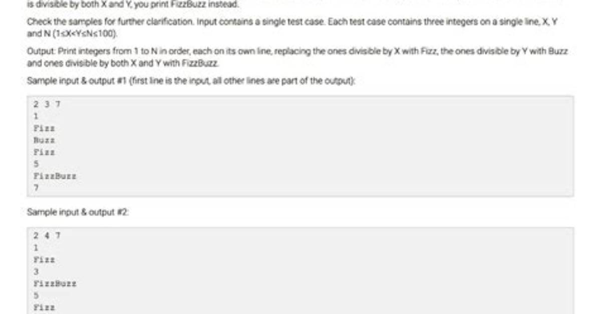 Fizbuzz Program: How to Make the Output Correct?