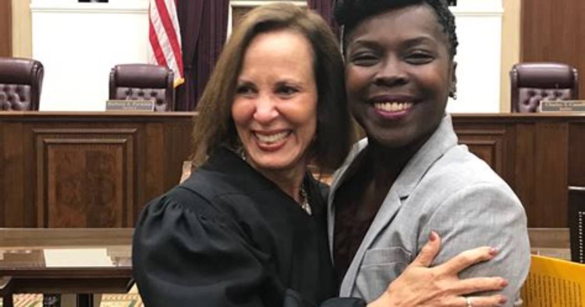Fl. Supreme Court Justice Barbara Pariente Visits: Asks for “Yes” on Merit Retention