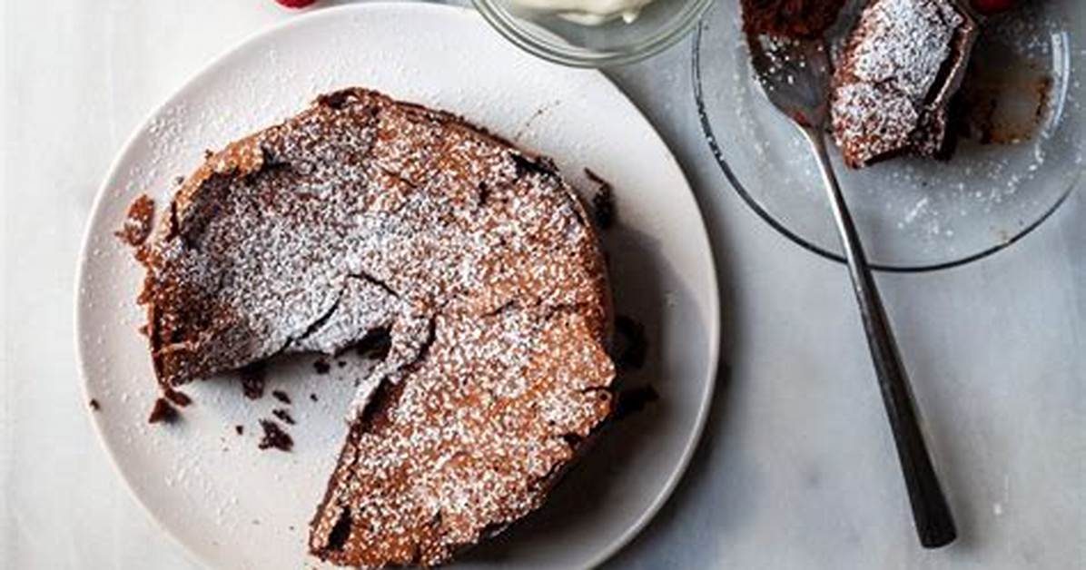 Flaky Chocolate Cake