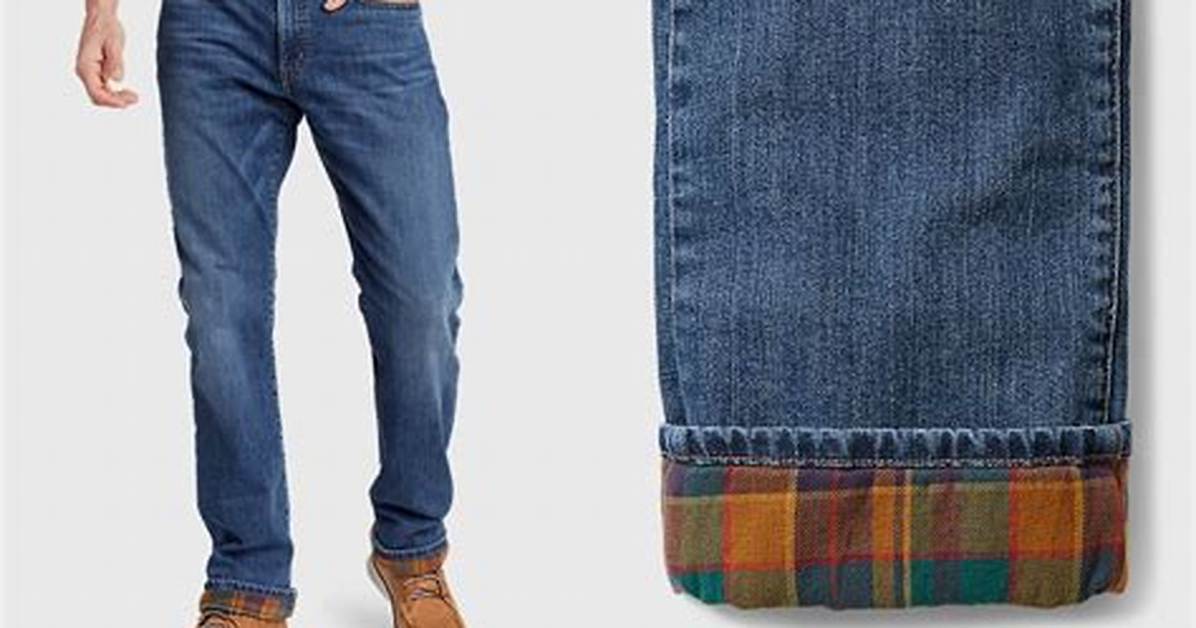 Flannel Lined Jeans