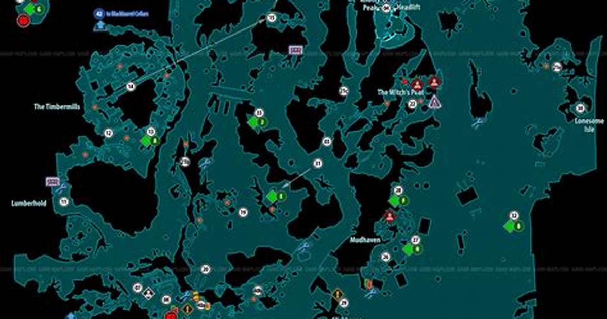 Floodmoor Basin Map for Borderlands 3