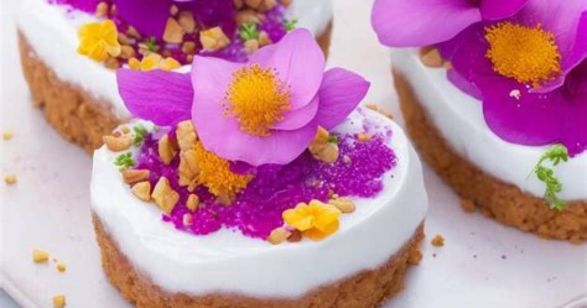 Floral Infused Dessert - Dessert Recipes