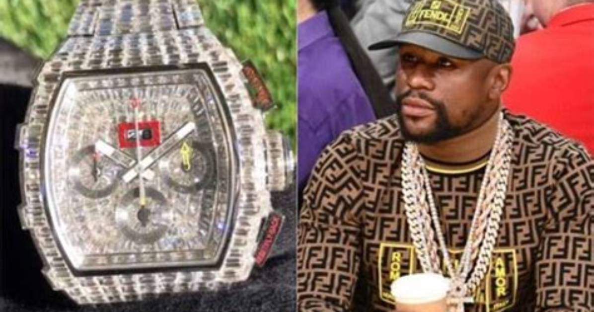 Floyd Mayweather Flaunts Customised Ksh 18 Million Richard Mille Watch