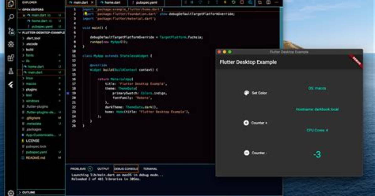 Flutter for Desktop: Get Started with Cross-Platform Development