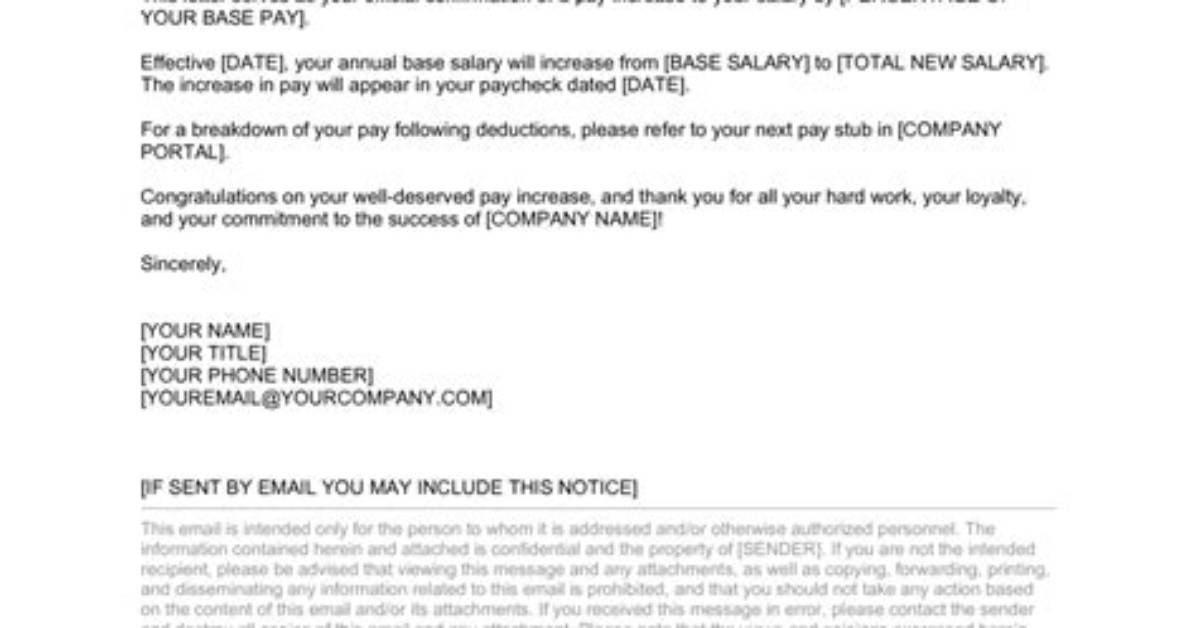 For a Pay Raise?