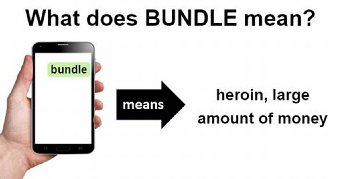 For Bundle What Does It Mean?