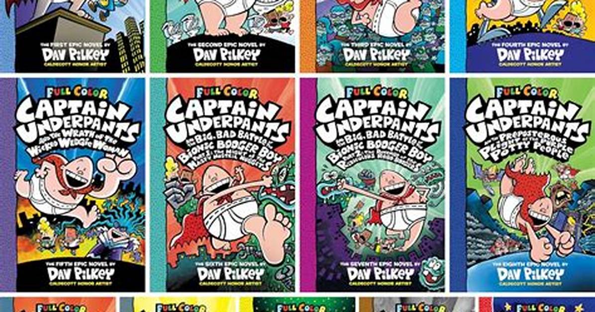 For Captain Underpants Books?