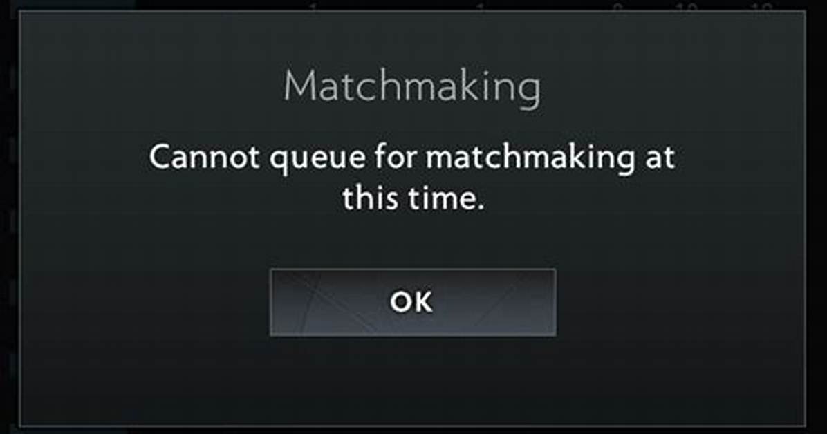 For Honor Won't Matchmake?