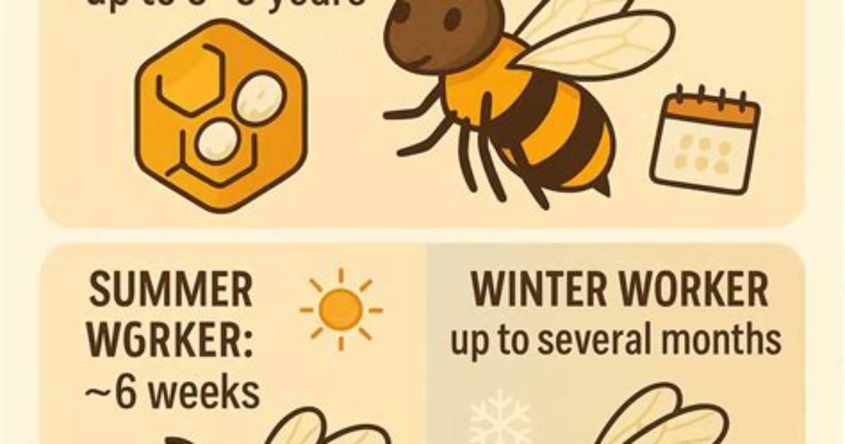For How Long Do Bees Live?