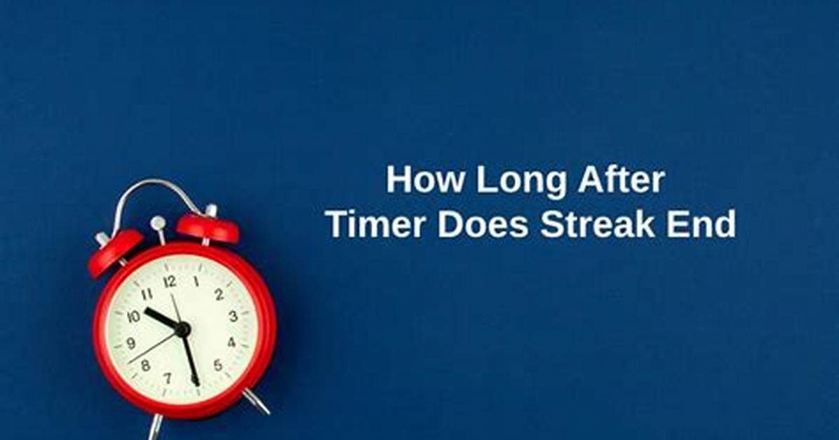 For How Long Does the Streak Timer Last?